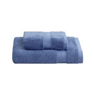 Juego Toalla Andes 2 Piezas 600 Gr Azul
