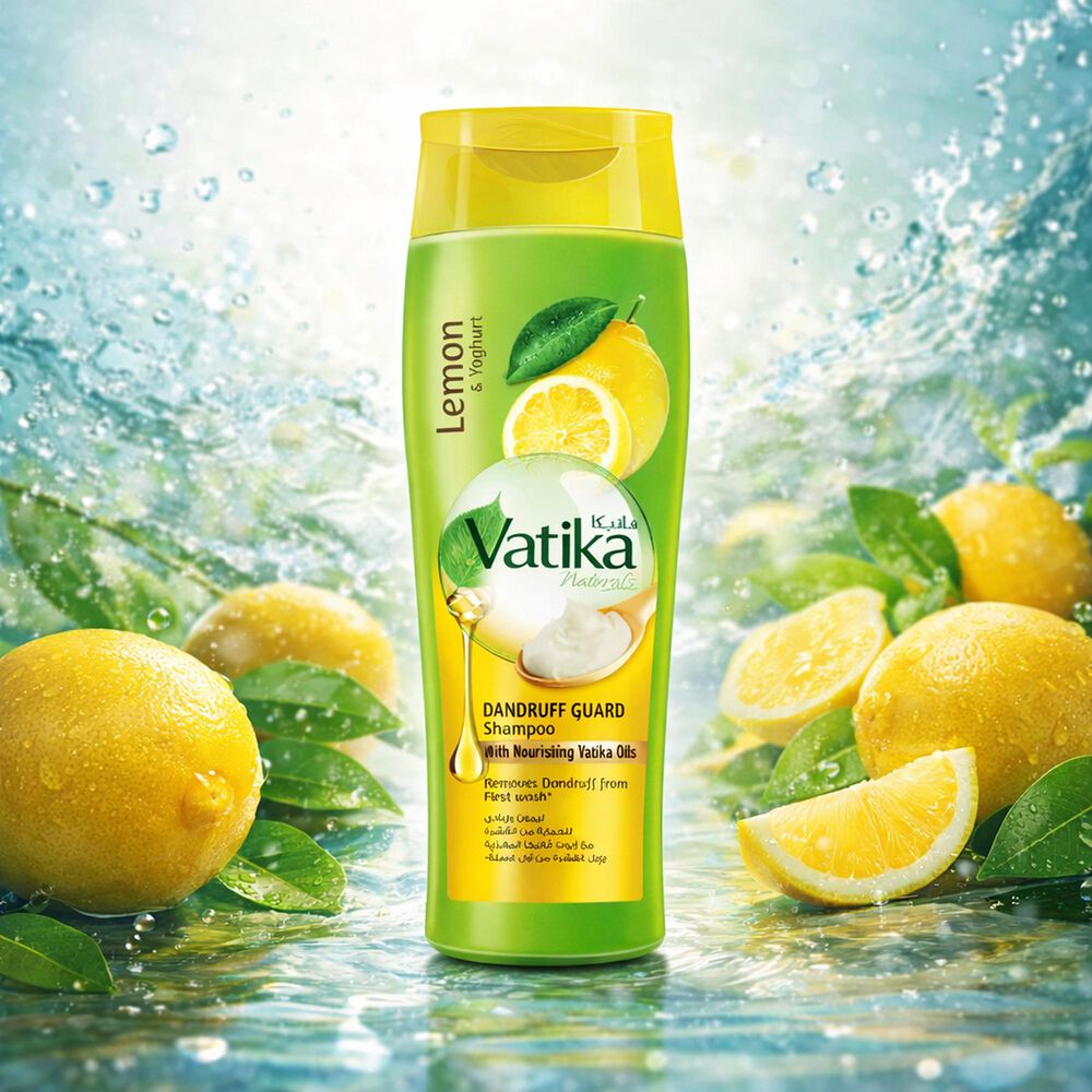 Shampoo Vatika Limon & Yoghurt 200 Ml image number 1.0