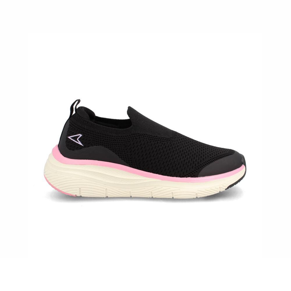 Zapatilla Running Mujer Power Helca Slip Negro image number 1.0