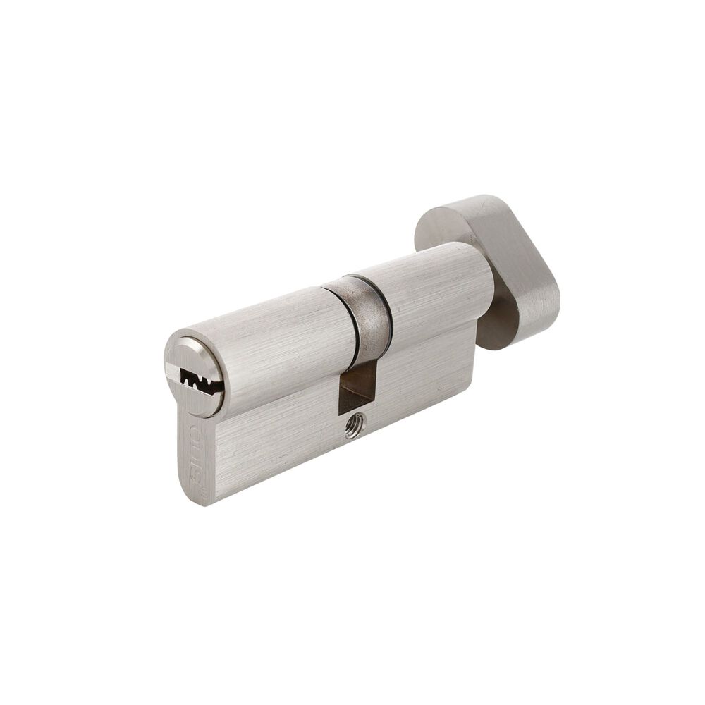 Cilindro Odis Llave-seguro Punto 70mm (35-35) 6 Combinaciones Plata image number 0.0