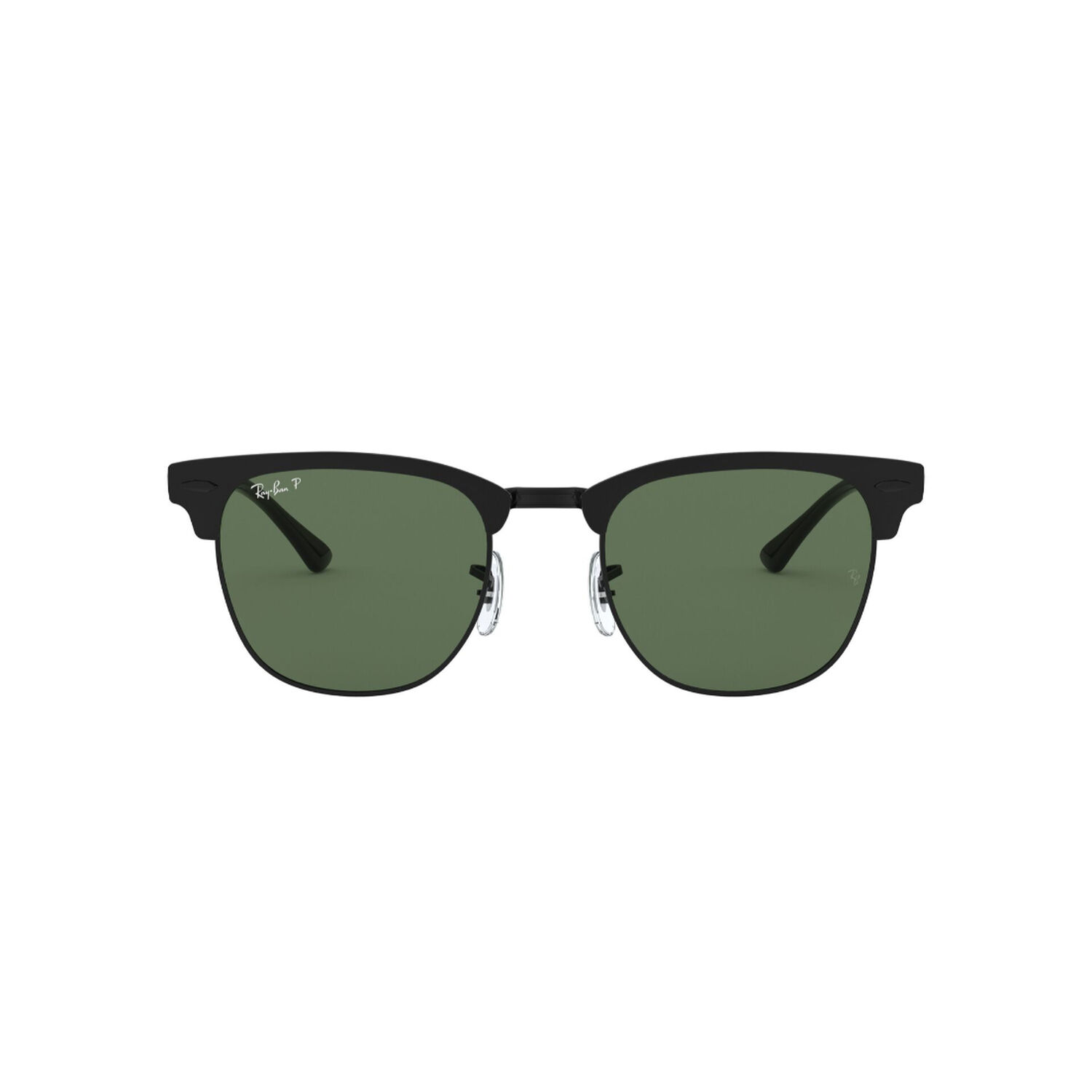 Lentes De Sol Clubmaster Metal Negro Mate Polarizados Ray-ban image number 0.0