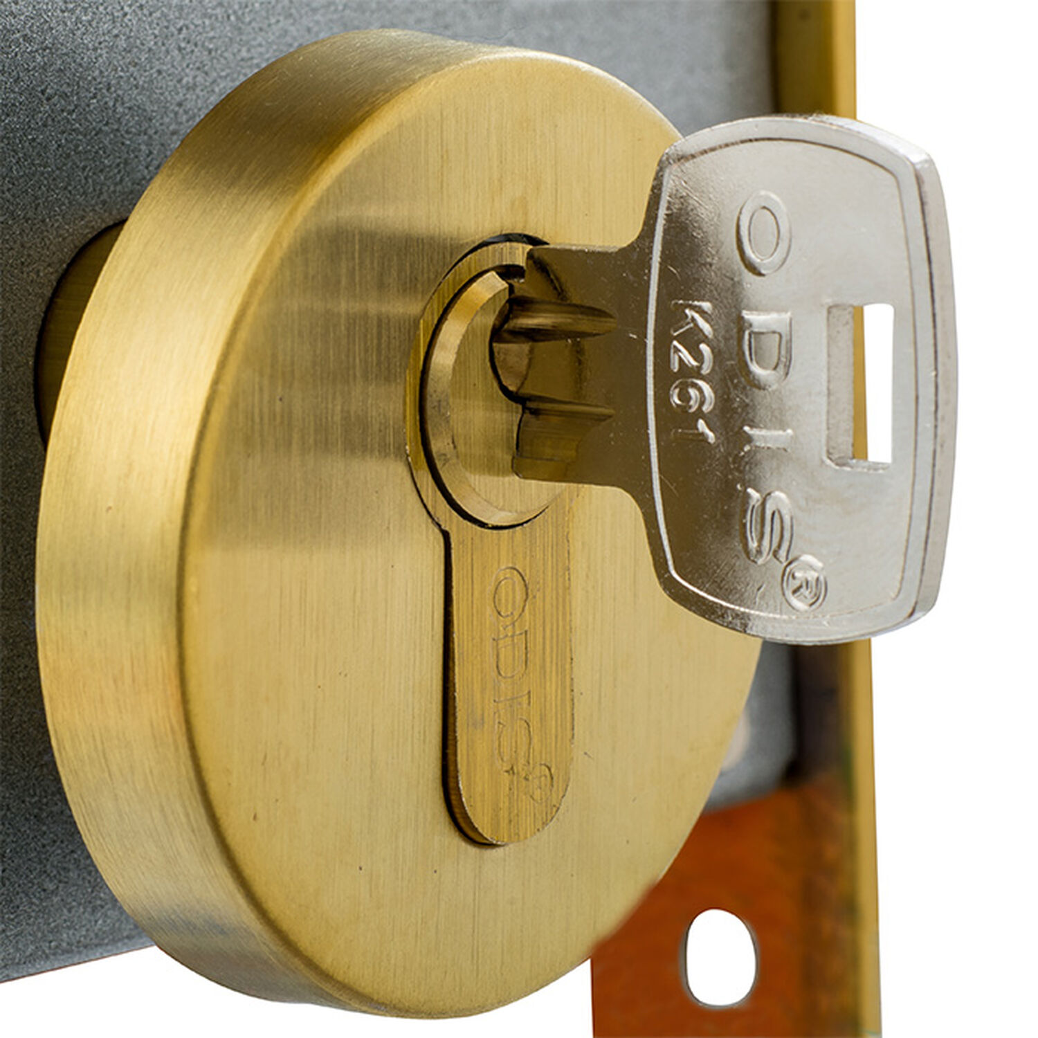 Cerradura Embutir Odis 205 Acceso - Bronce image number 6.0