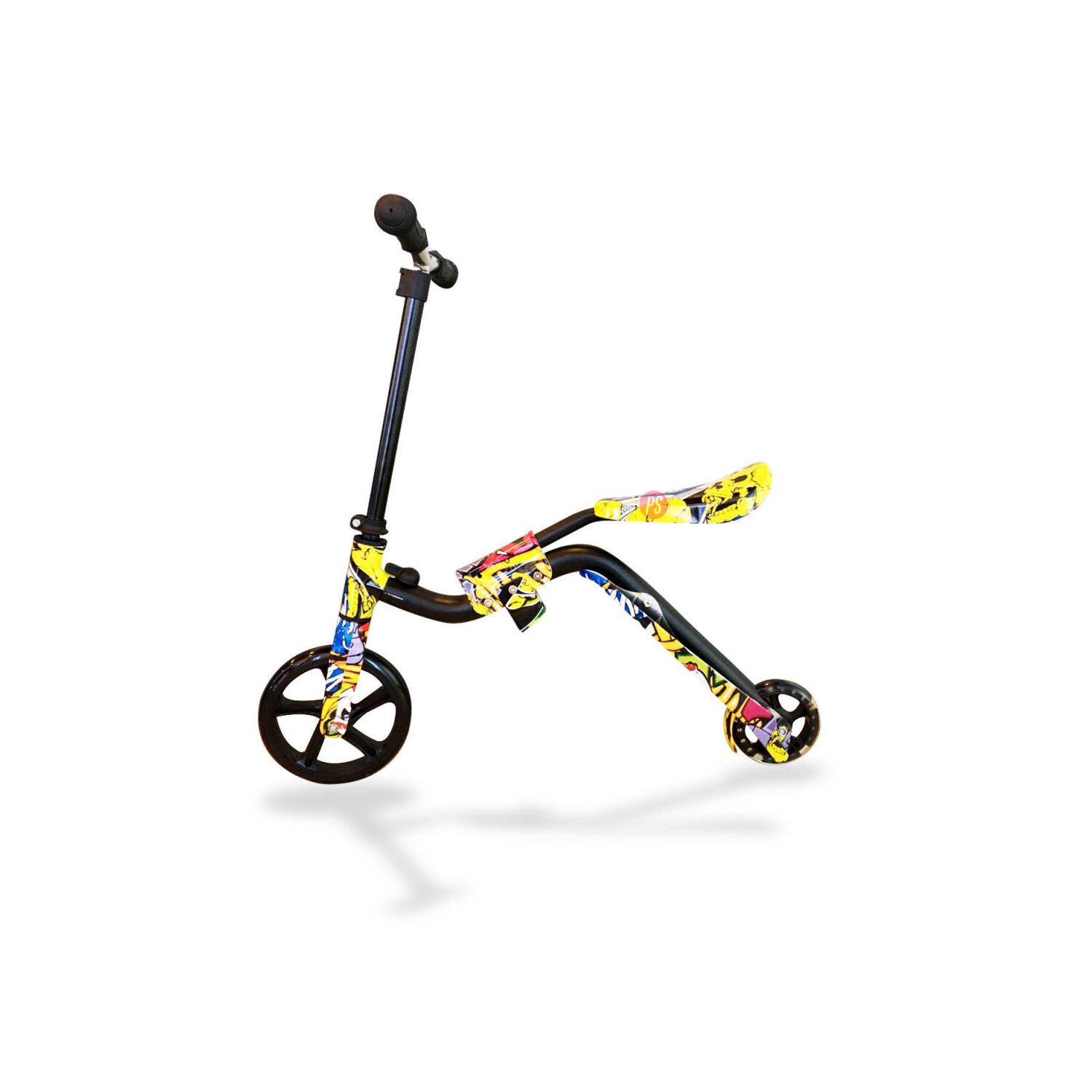 Scooter Aluminio 2 Ruedas Led Dise&ntilde;o Con Asiento - Ps image number 1.0