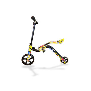 Scooter Aluminio 2 Ruedas Led Dise&ntilde;o Con Asiento - Ps