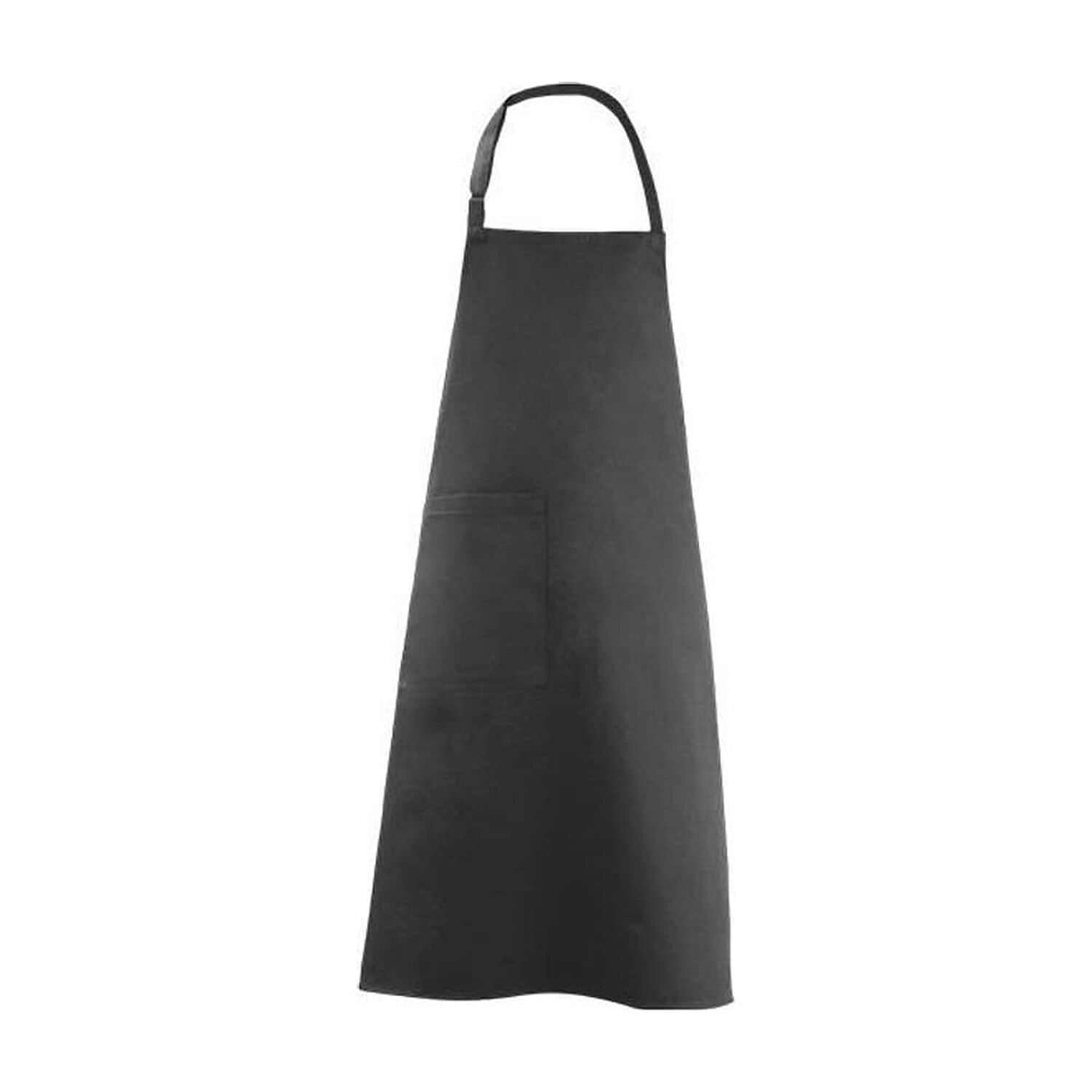 Pack 3 Pecheras O Delantal Negro Chef Con Bolsillo image number 1.0