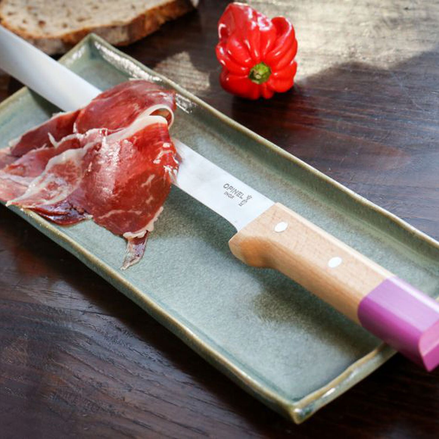 Cuchillo Carpaccio N&deg;123 Pop Morado image number 0.0