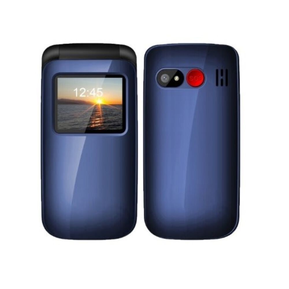 Teléfono Senior Tecnolab 4g Tl456 Shell Shape Azul image number 0.0