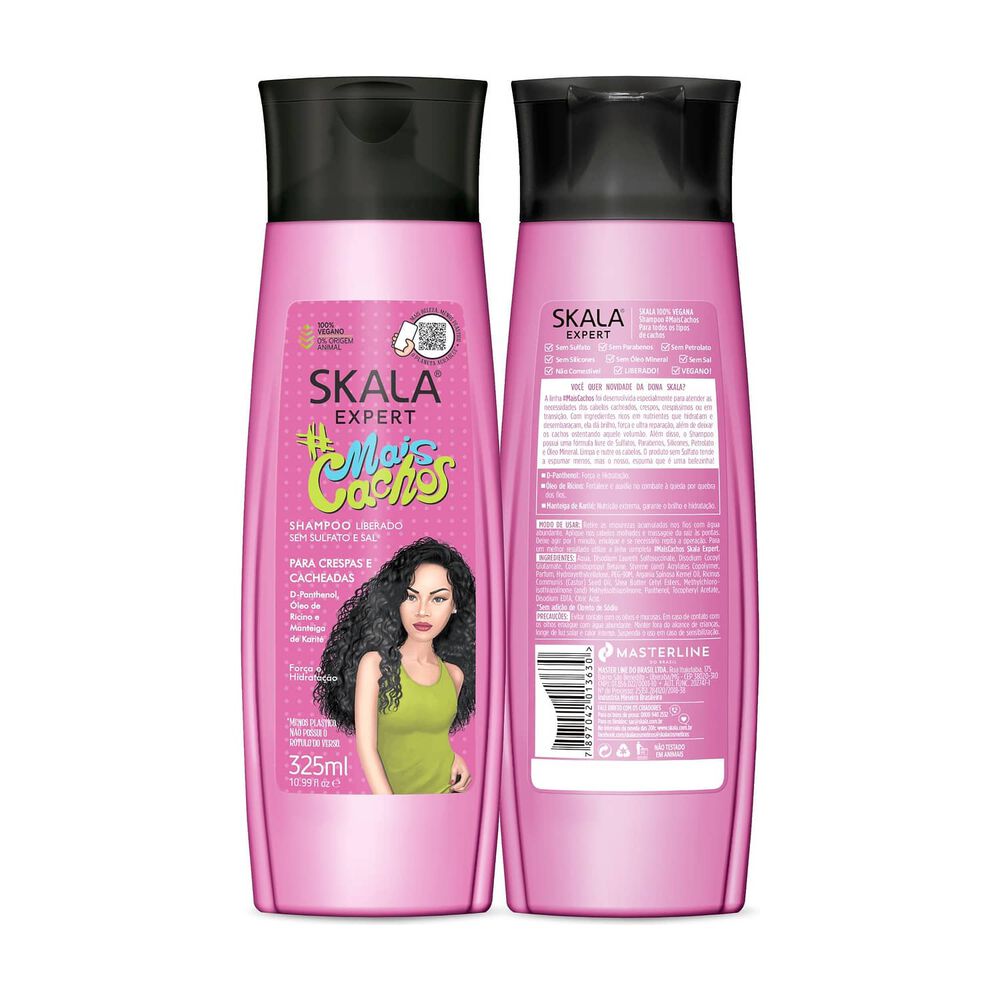 Kit Shampoo Y Acond Rizos Perfectos Mais Cachos Skala Expert 650ml image number 1.0
