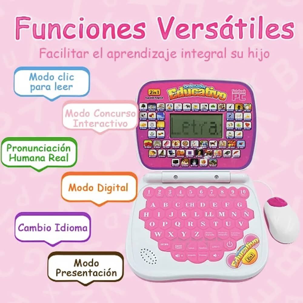 Computador Did&aacute;ctico Interactivo Para Ni&ntilde;os Espa&ntilde;ol-ingles image number 2.0