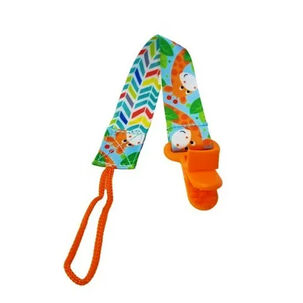 Porta Chupete De Cinta Clips De Tela Para Bebe Afirma Tete