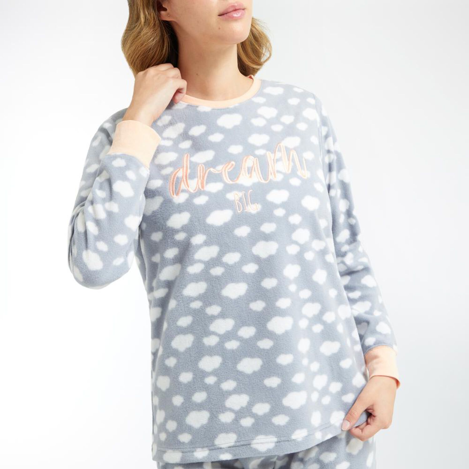 Pijama Manga Larga Mujer Geeps Secret / 2 Piezas image number 4.0
