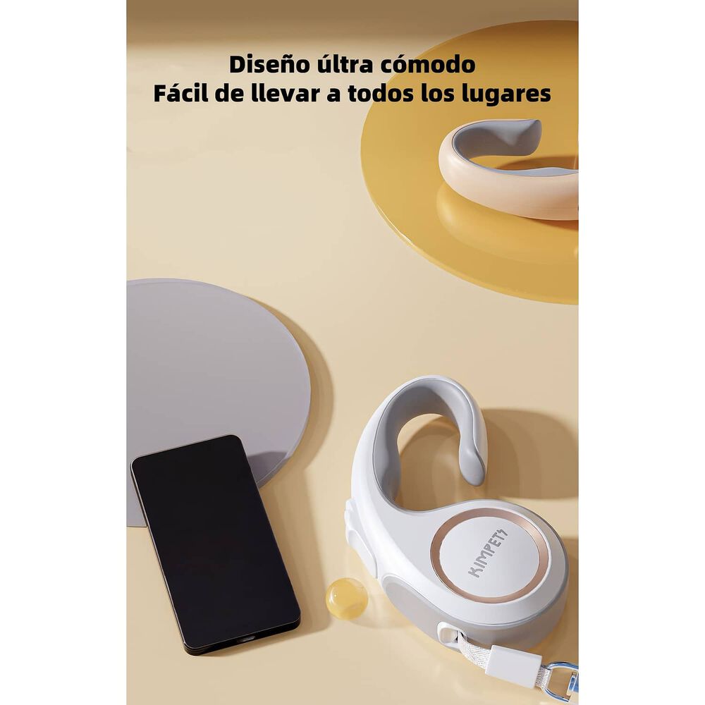 Correa Retr&aacute;ctil Para Mascotas 5mts Dorada By Lubabycas image number 6.0