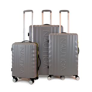 Set De 3 Maletas S+m+l Nautica Polonia Gris