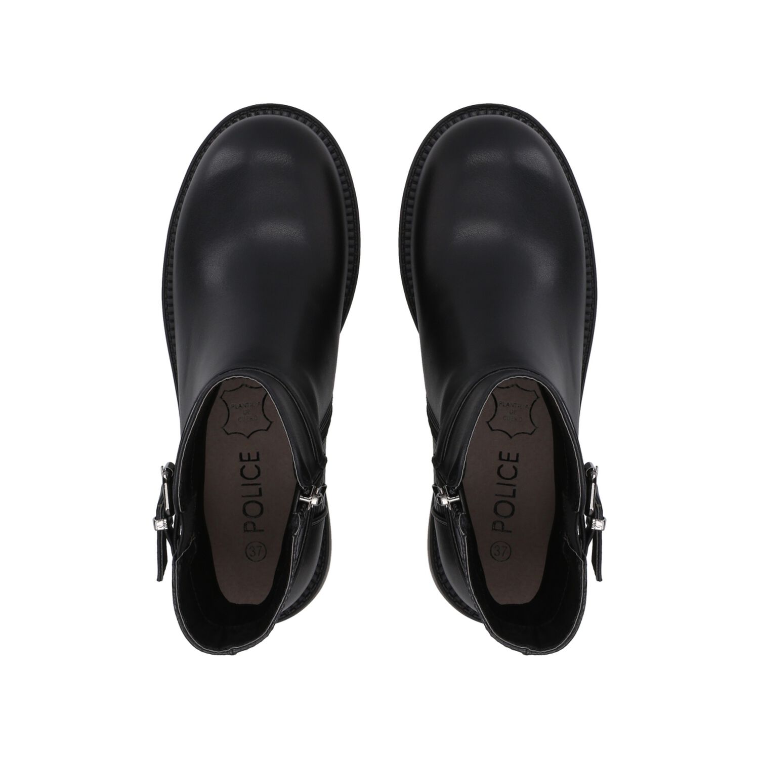 Botin Casual Mujer Negro Bucke Police image number 1.0