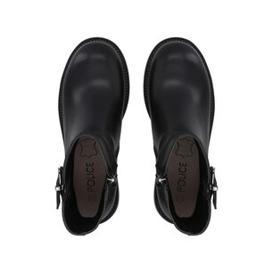 Botin Casual Mujer Negro Bucke Police
