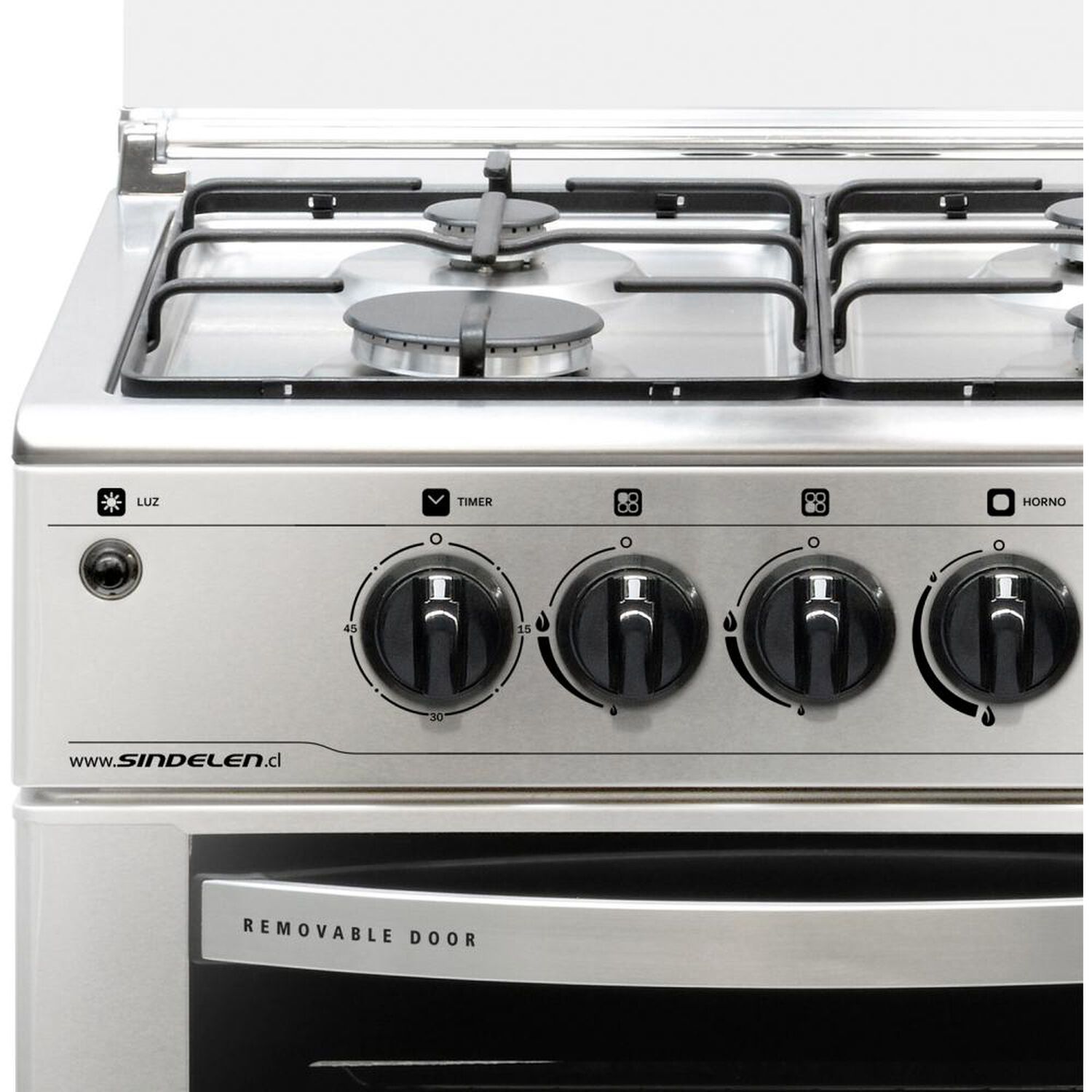 Cocina A Gas Sindelen CH-6200IN / 4 Quemadores image number 2.0