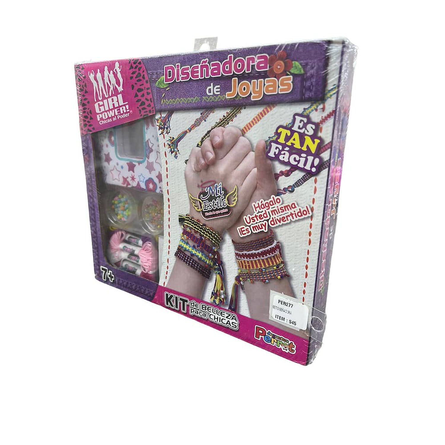 Set De Mostacillas Para Hacer Pulseras Girl Power image number 2.0