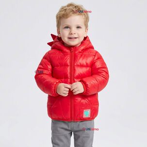 Parka Dinosaurio Con Capucha Manga Larga Ni&ntilde;o Jump Kids