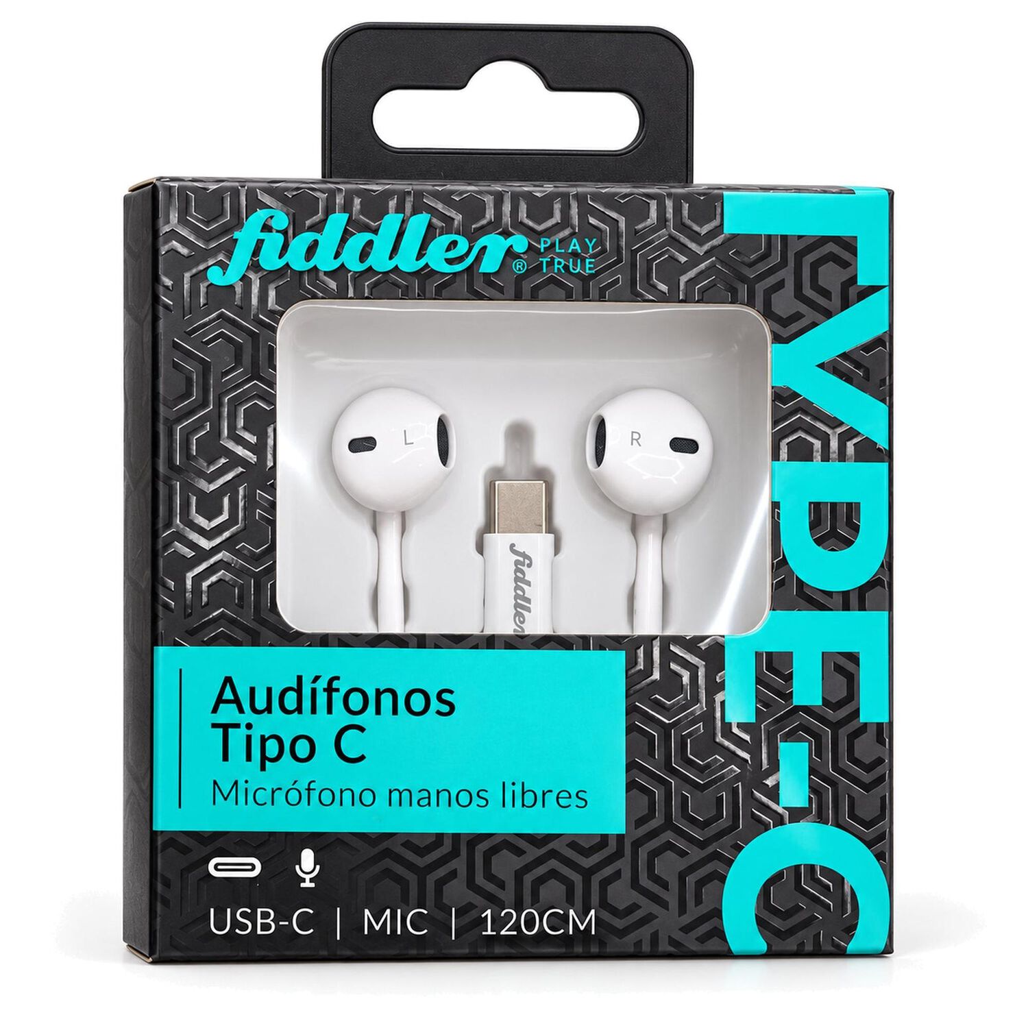 Aud&iacute;fonos Usb-c Con Micr&oacute;fono Fiddler Fd-c Blanco image number 7.0