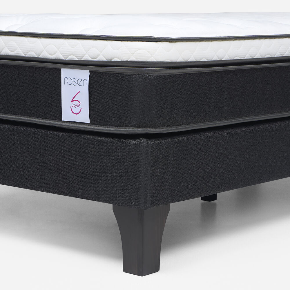 Cama Europea Rosen New Style 6 / 1.5 Plazas / Base Normal image number 2.0