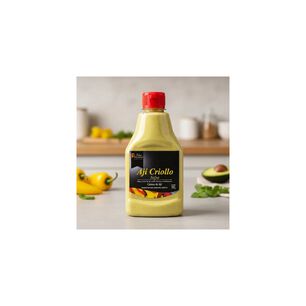 Salsa De Aj&iacute; Criollo Sabor Peruano 370 Gr Botella Pl&aacute;stica