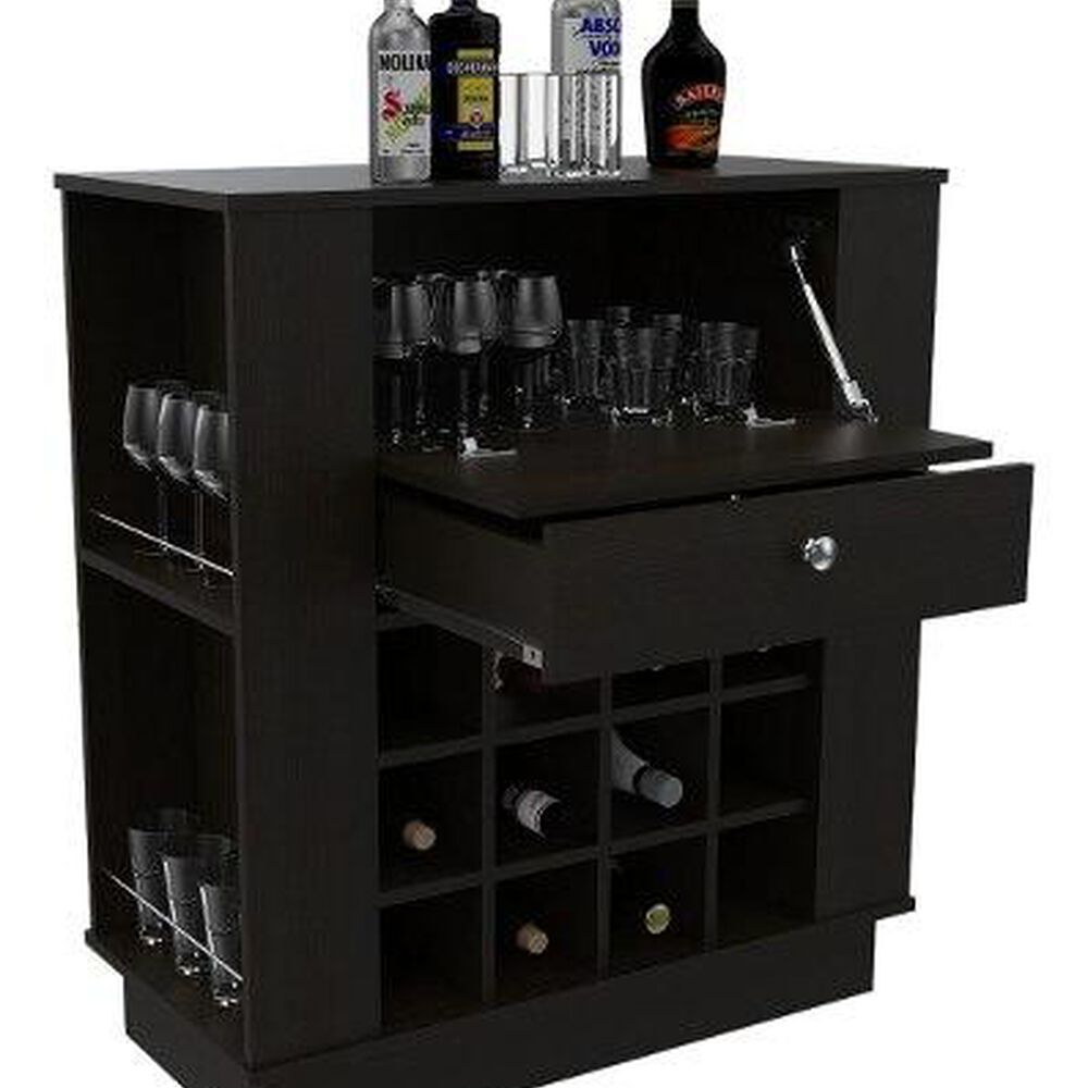 Bar New York Wengue 92x82x40cm. Tuhome. image number 3.0