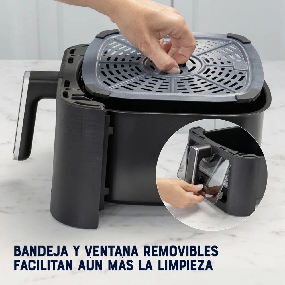 Freidora Air Fryer Oster 4l Visor 10 Prog 2204820 image number 10.0