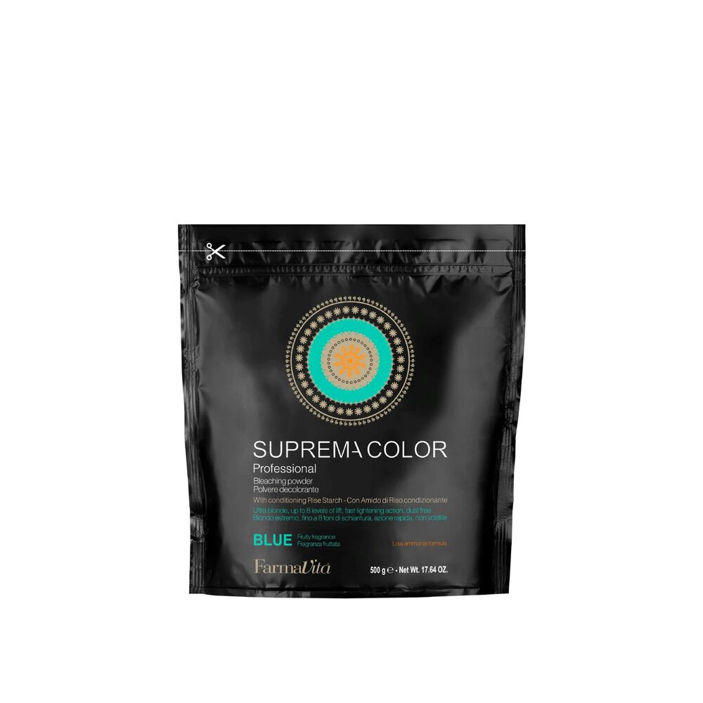 Farmavita Decolorante Suprema Color 500 Grs Tono Azul image number 3.0