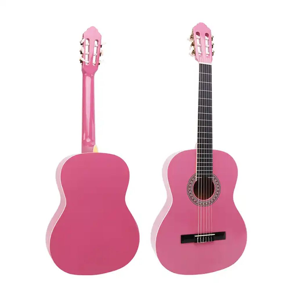Guitarra Clásica Sevillana Rosada 30 Con Alma + Funda 8457 image number 3.0