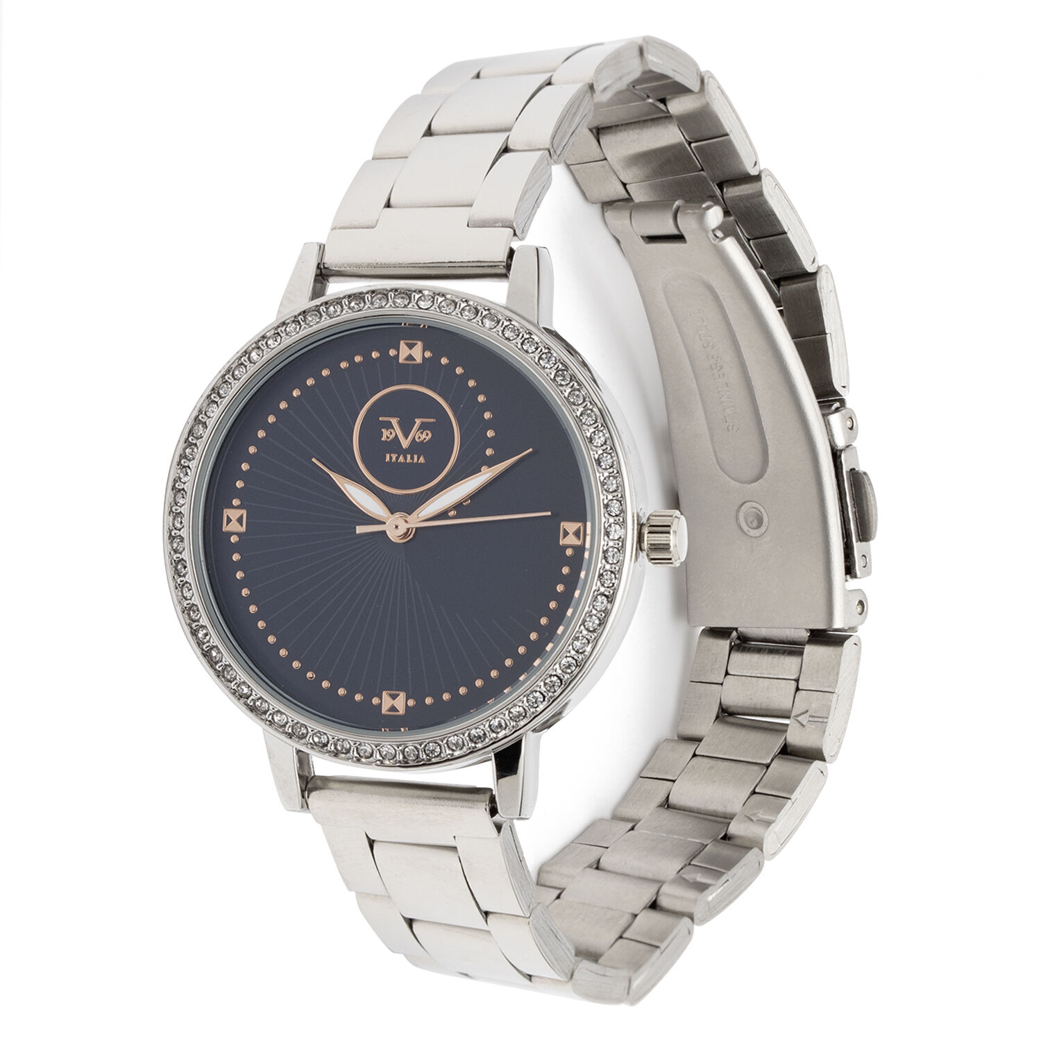 Reloj 19v69 Italia V1969-239-6 Plateado Mujer image number 1.0