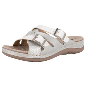 Sandalia Druk Plateado Passer