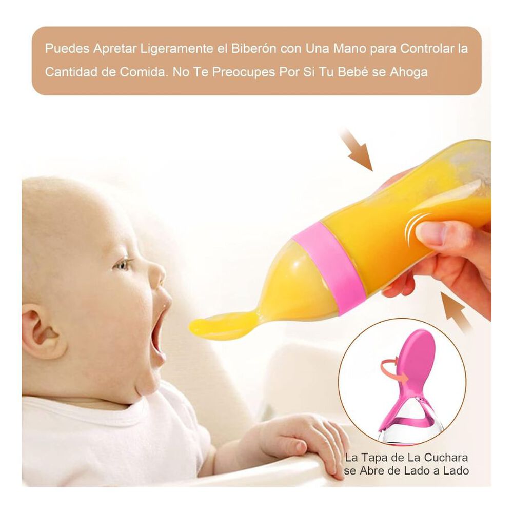 Cuchara Para Bebe Mamadera Dosificador De Alimentos image number 2.0
