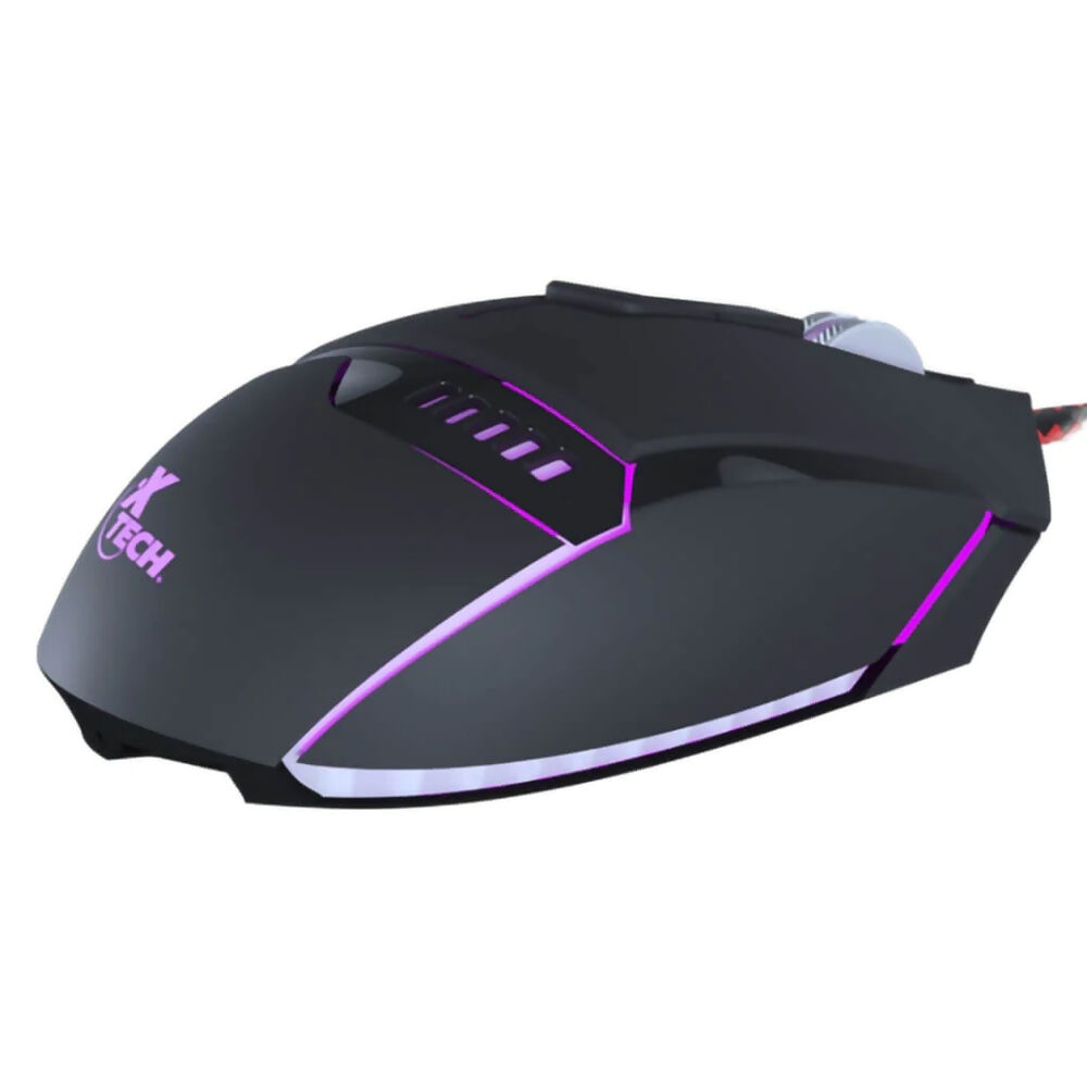 Mouse Gamer Combative 8 Botones 7200dpi Rgb Negro image number 3.0