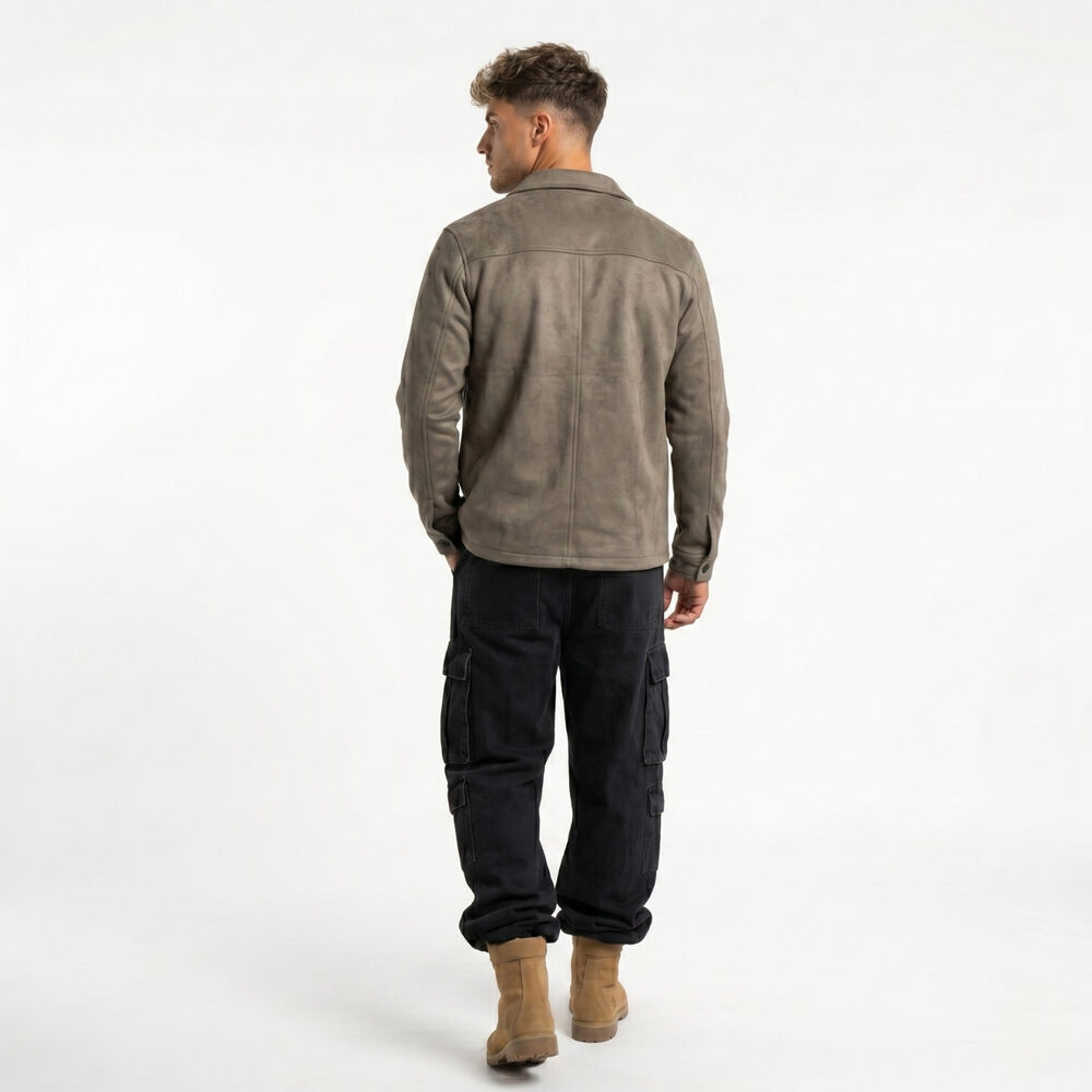Chaqueta Sobrecamisa Gamuza Soft Hombre Fabrizio image number 2.0