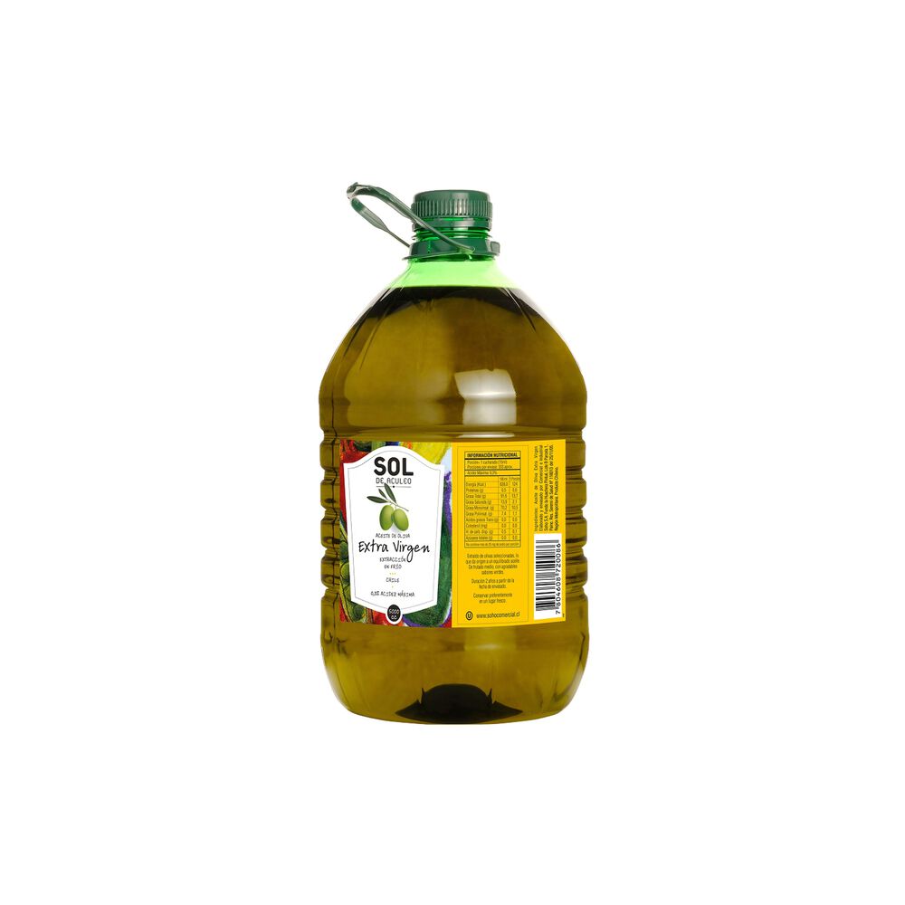 Aceite De Oliva Extra Virgen Sol De Aculeo Blend 1 X 5000 Ml image number 0.0