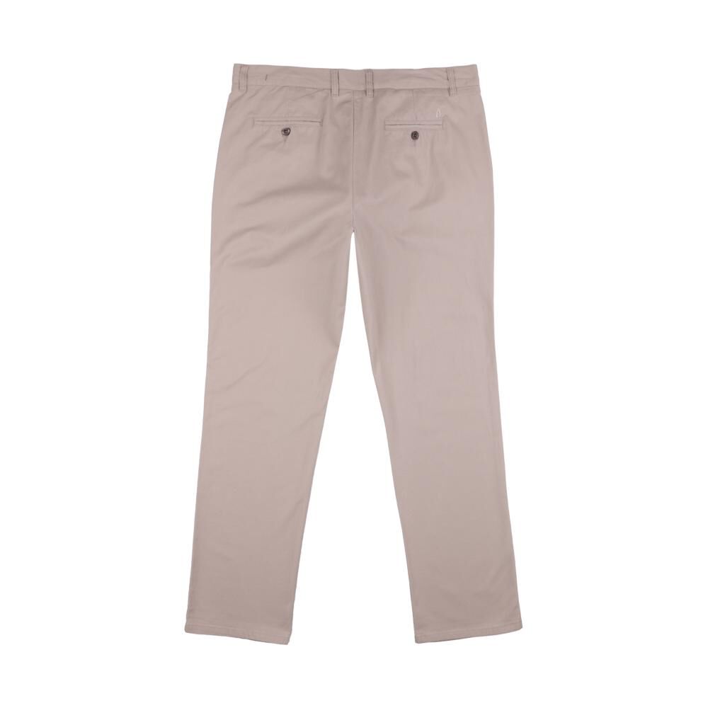 Pantalón Liso Tiro Medio Regular Hombre Herald image number 1.0