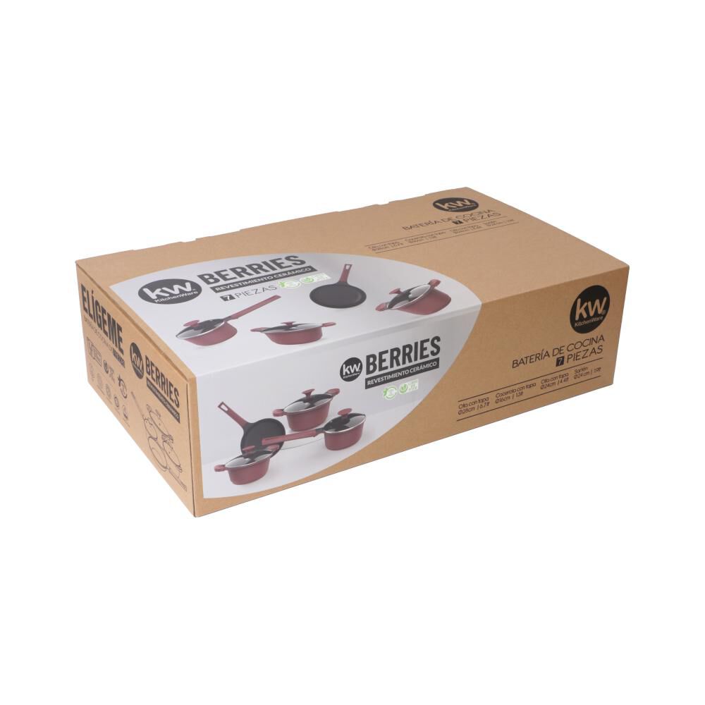 Bateria Alum Ceramica Berries Kitchenware / 7 Piezas image number 5.0