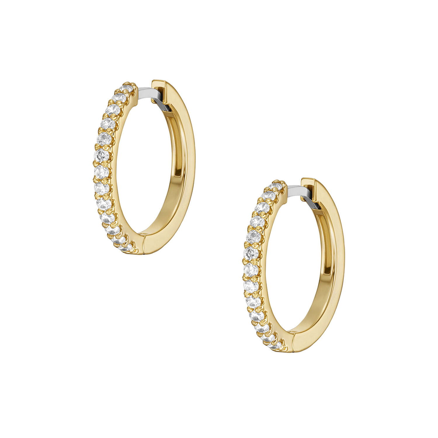 Aros Fossil Ja7215710 Dorado Mujer image number 0.0