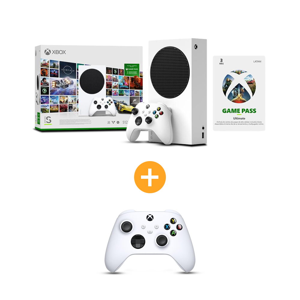 Consola Xbox Serie S + Game Pass + Control Robot White image number 0.0