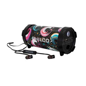 Pack Parlante Bluetooth 10w Diseño Audifonos Bluetooth