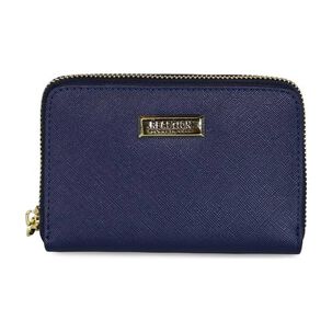 Billetera Mujer Trifold Azul Kenneth Cole