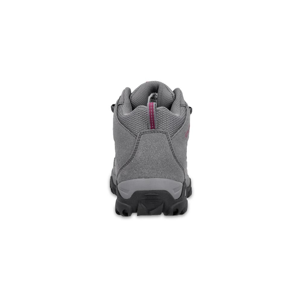 Zapatilla Spalding Mujer Hiker Mid Waterproof Gris image number 2.0