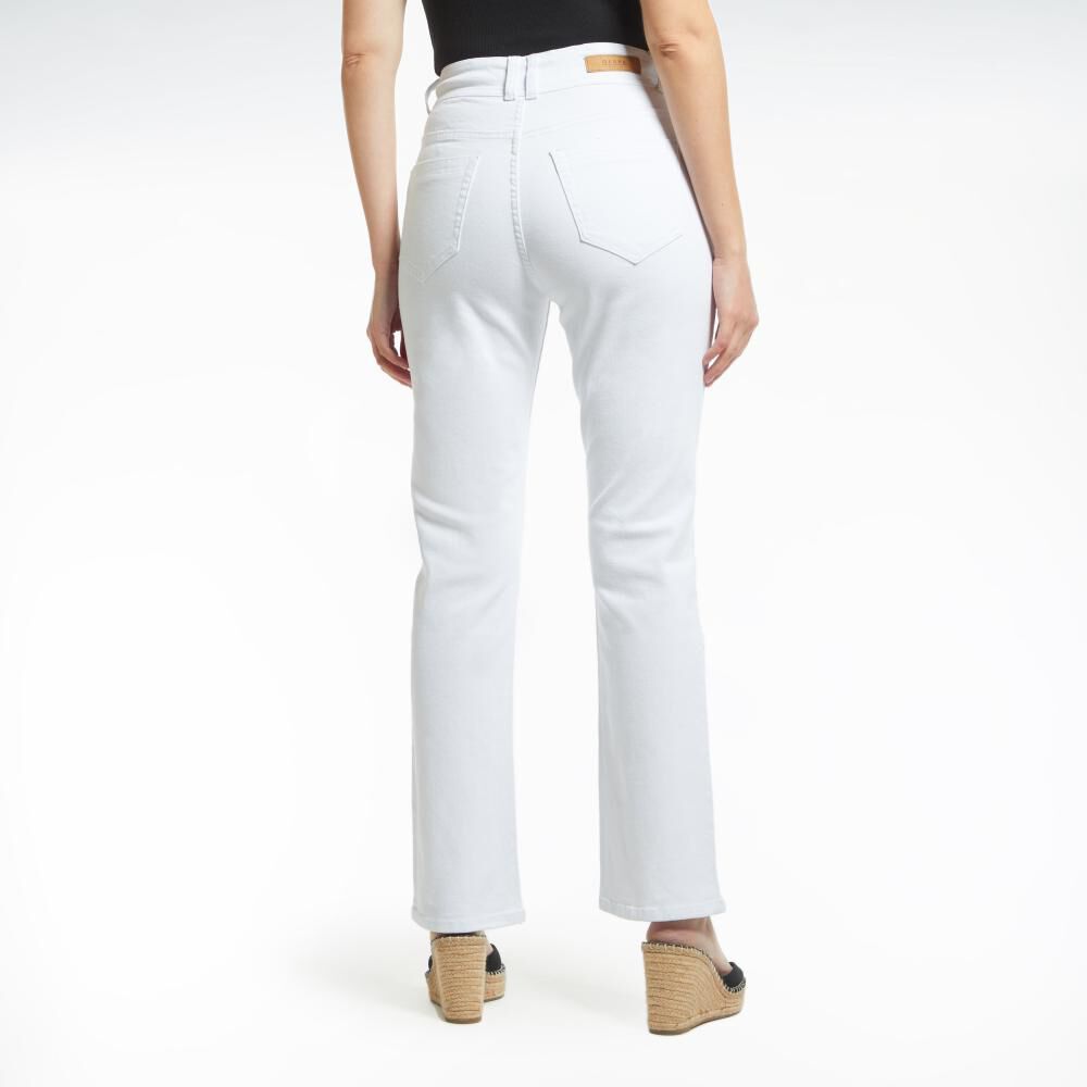 Jeans Tiro Alto Straight Mujer Geeps image number 3.0