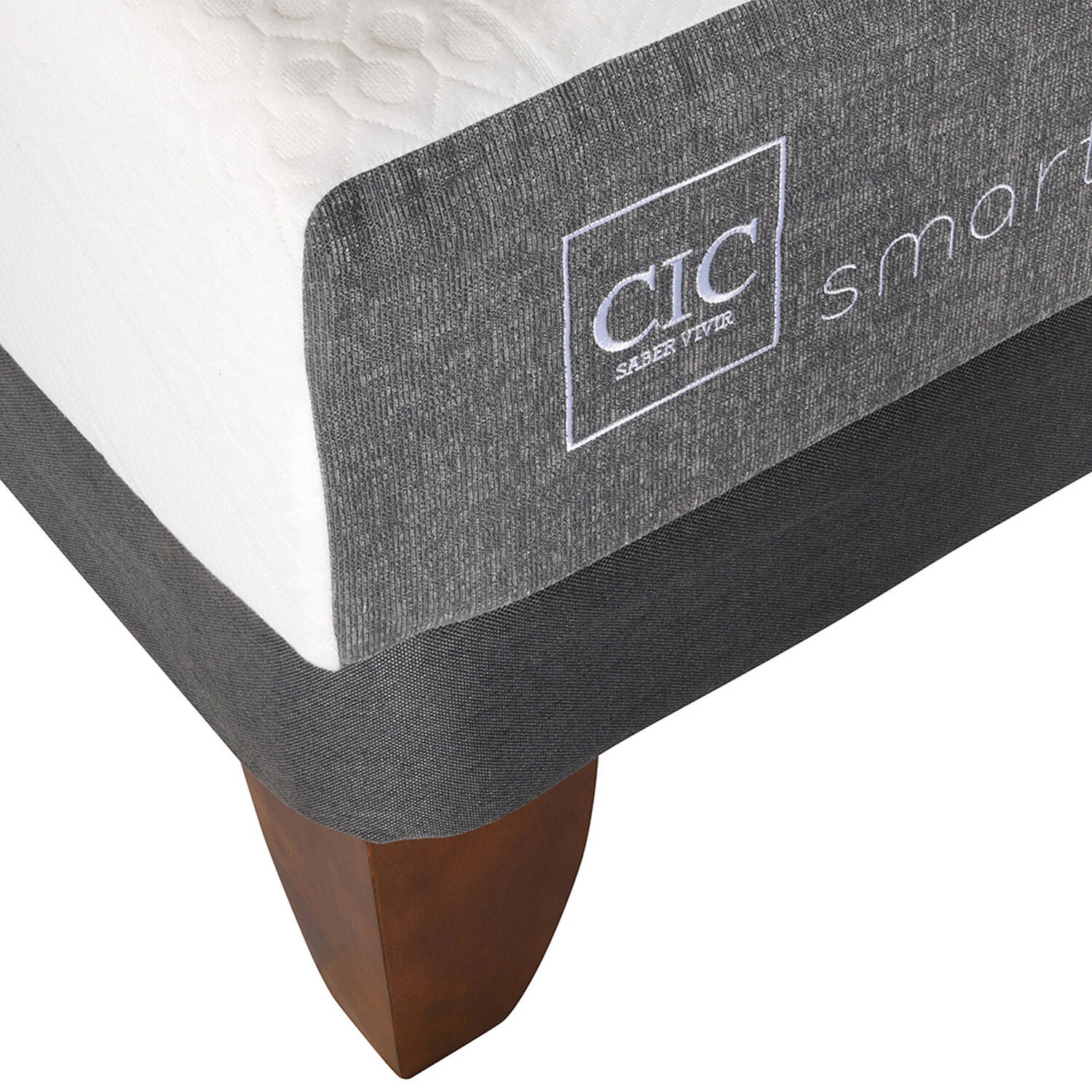 Cama Europea Cic Smart / 1.5 Plazas / Base Normal image number 2.0