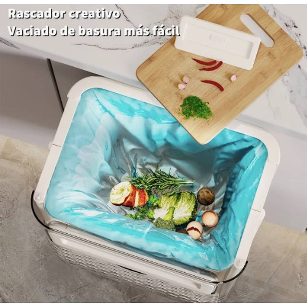 Basurero Plegable Papelera Portatil Cocina+rascador image number 4.0