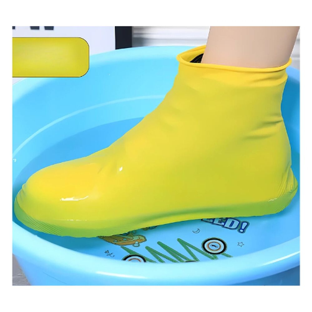 Pack 5 Pares Cubrezapatos Impermeable Latex Protector Botas image number 1.0