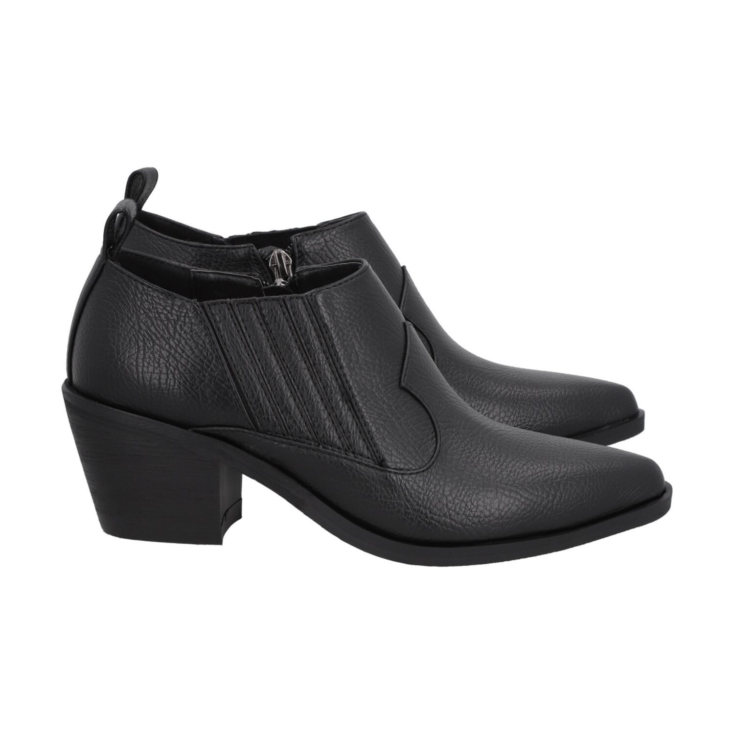 Botin Casual Mujer Negro Dallas Police image number 2.0