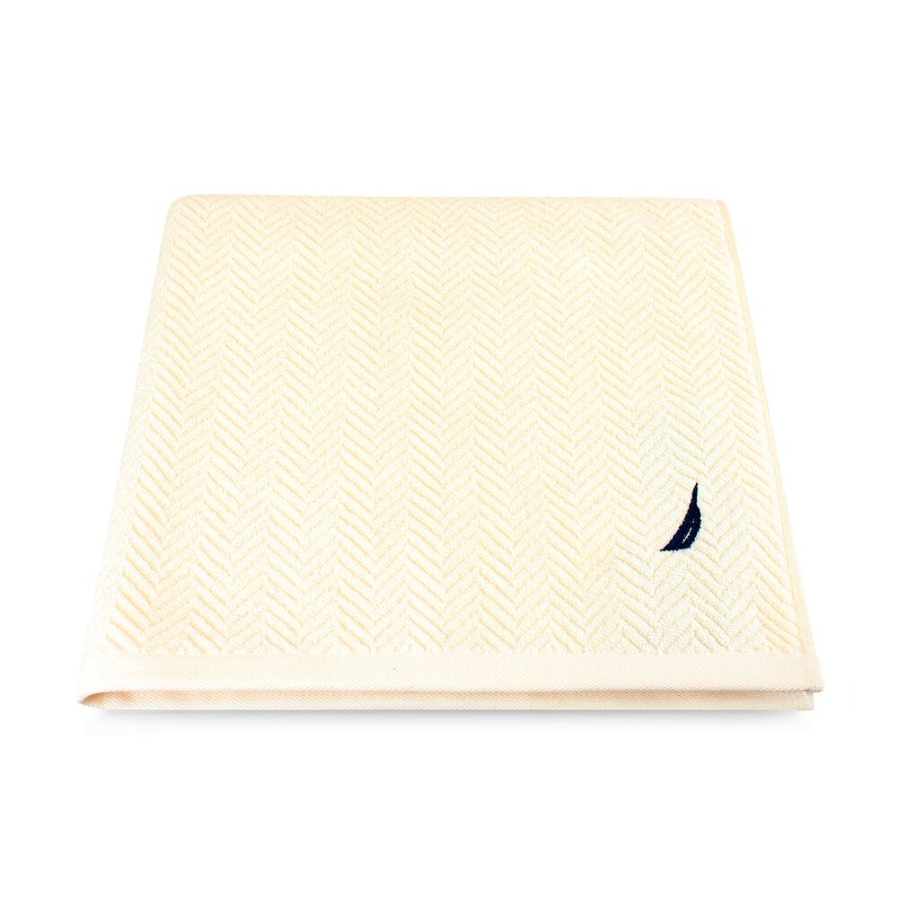 Toalla De Ba&ntilde;o Cuerpo Vis Nautica Home 100% Algod&oacute;n Suave 76x137cm Crema image number 4.0