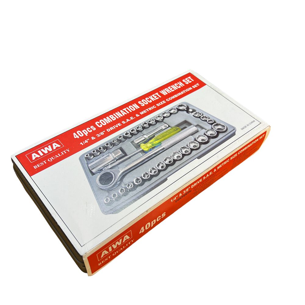 Kit De Herramientas 40 Piezas Completo Full Accesorios image number 0.0