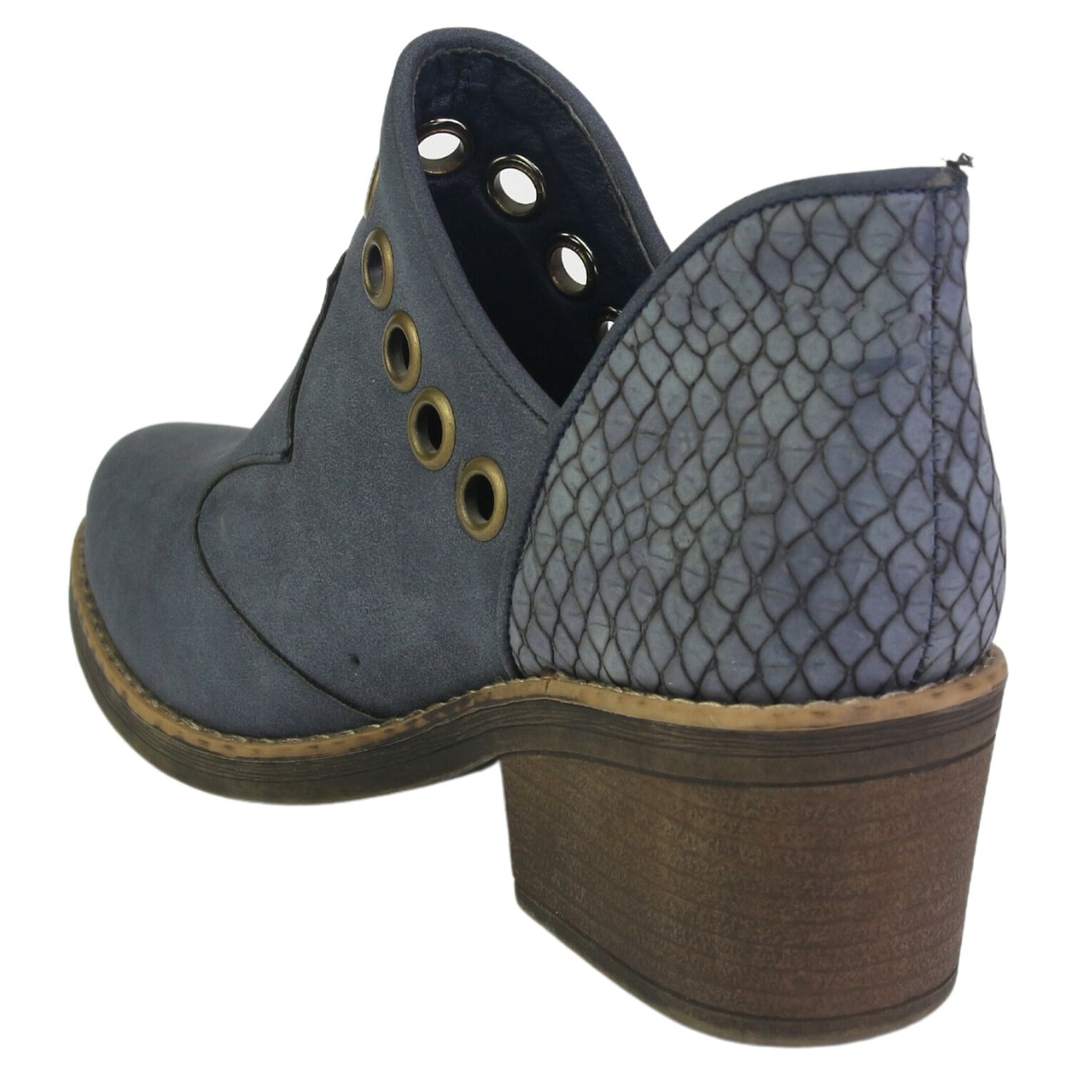 Botin Chalada Mujer Camp-15 Azul Casual image number 3.0